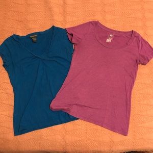 Bundle of 2 Jewel-Toned Tees!